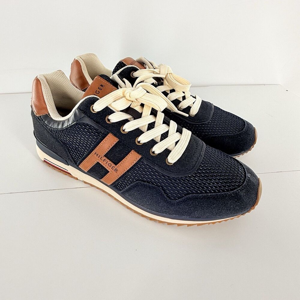 Tommy Hilfiger Valen Navy Mens Size 11 Memory Foam Summer Beach